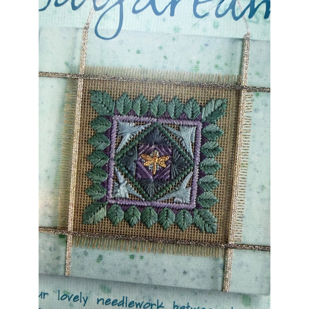 VTG Dimensions Daydreams Needlepoint Kit Green Tranquility Dragonfly 72599